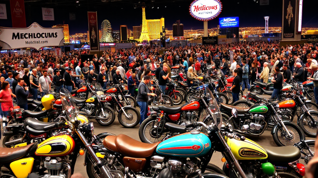 Leilão Popular de Motocicletas nos EUA