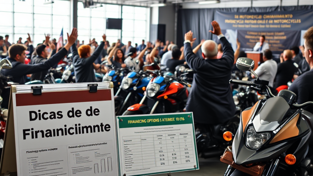 Dicas de Financiamento para Motos em Leilão