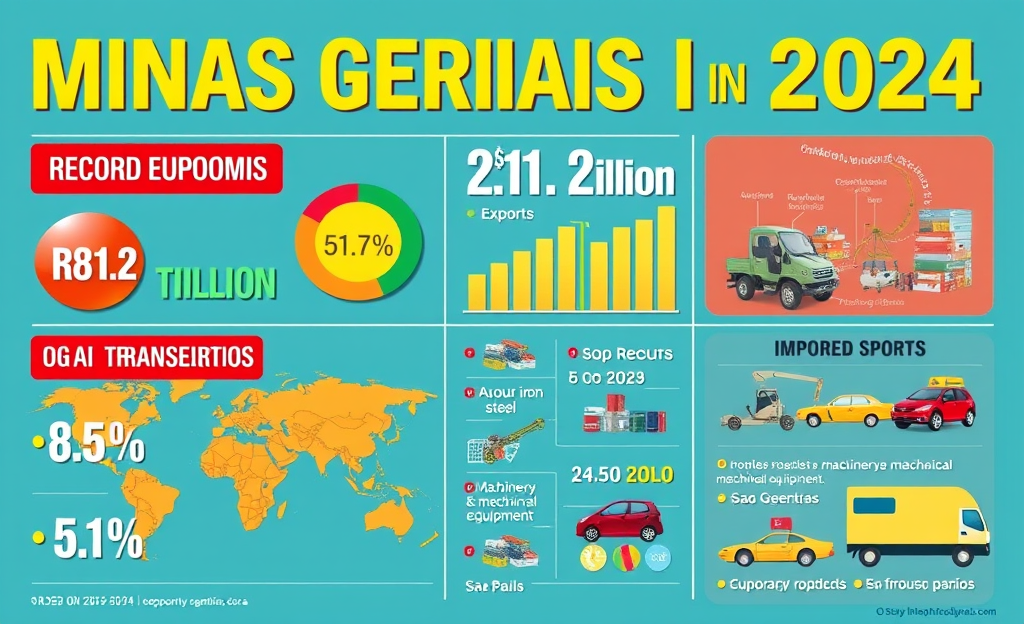 Superávit Recorde No Comércio De Minas Gerais