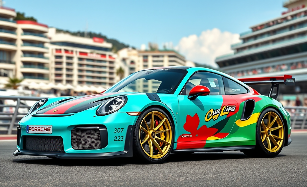 Porsche Dua Lipa Rennstall GT3 RS Em Leilão Beneficente