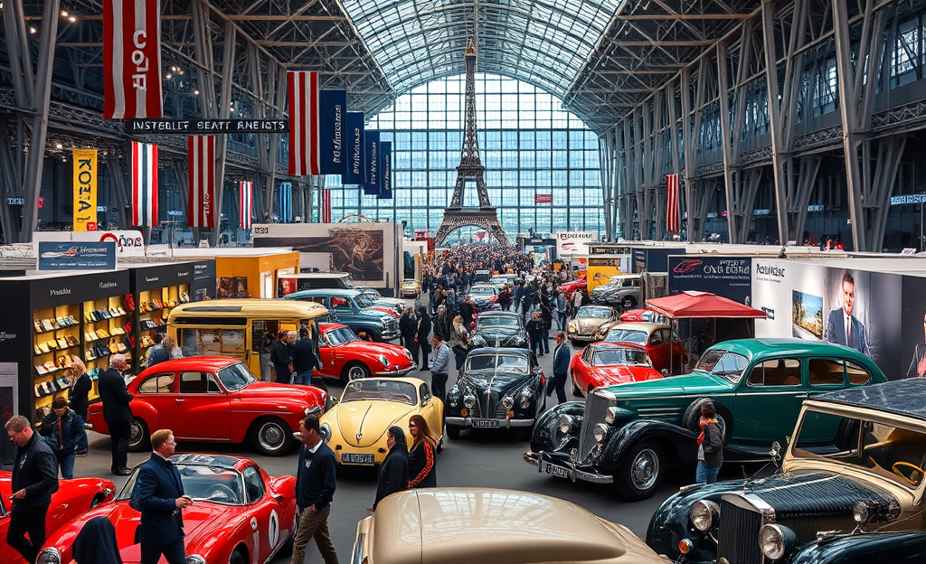 Rétromobile: Salão de Carros Clássicos em Novembro