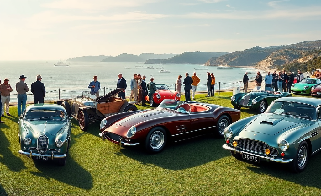 Leilão Pebble Beach Apresenta Veículos Raros