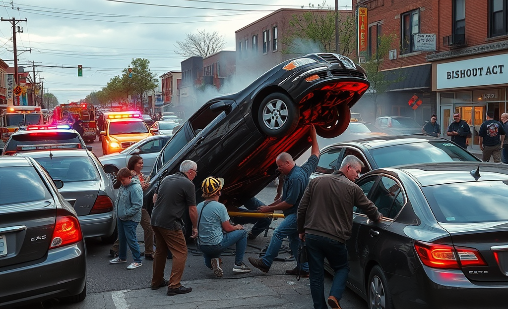 Acidente Com Múltiplos Veículos Deixa Vítimas