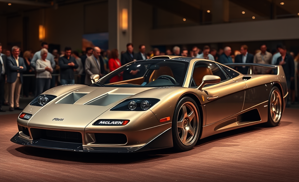 Modelo Especial do McLaren F1 Vai a Leilão por 23 Milhões