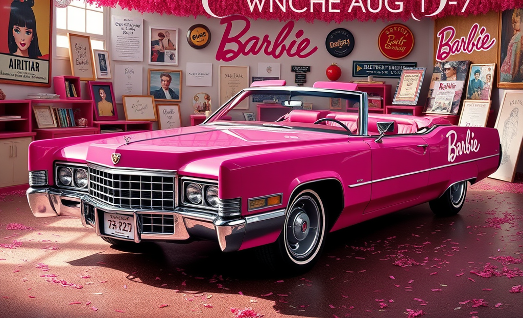 Leilão do Cadillac DeVille de 1970 da Barbie