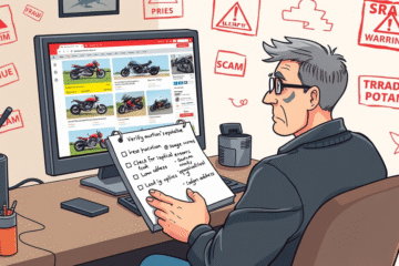 Dicas para evitar golpes em leilões online de motos