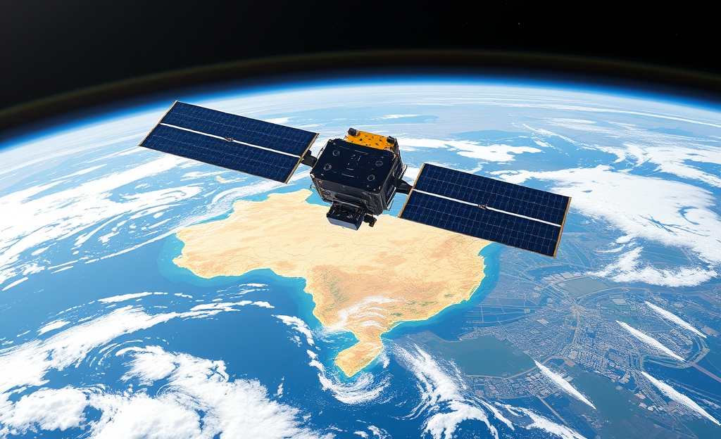 CBERS-5 Marca a Cooperação Espacial Brasil-China