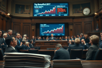 Imagem representativa do pacote Big Beautiful Bill e suas implicações econômicas nos EUA.