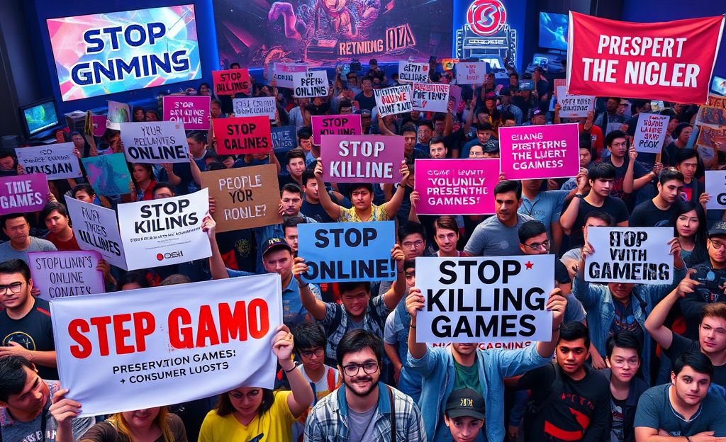 Stop Killing Games Defende Direitos dos Consumidores