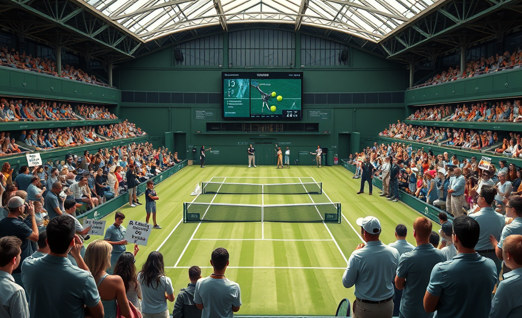 Wimbledon Substitui Juízes de Linha por Tecnologia