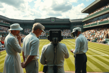 Wimbledon anuncia a substituição dos juízes de linha humanos por um sistema eletrônico em um movimento que provoca reflexões sobre o futuro do esporte.