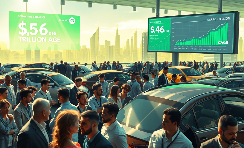Mercado Global de Financiamento Automotivo em Crescimento