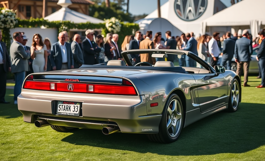 Acura NSX Roadster Único Será Leiloado Para Caridade