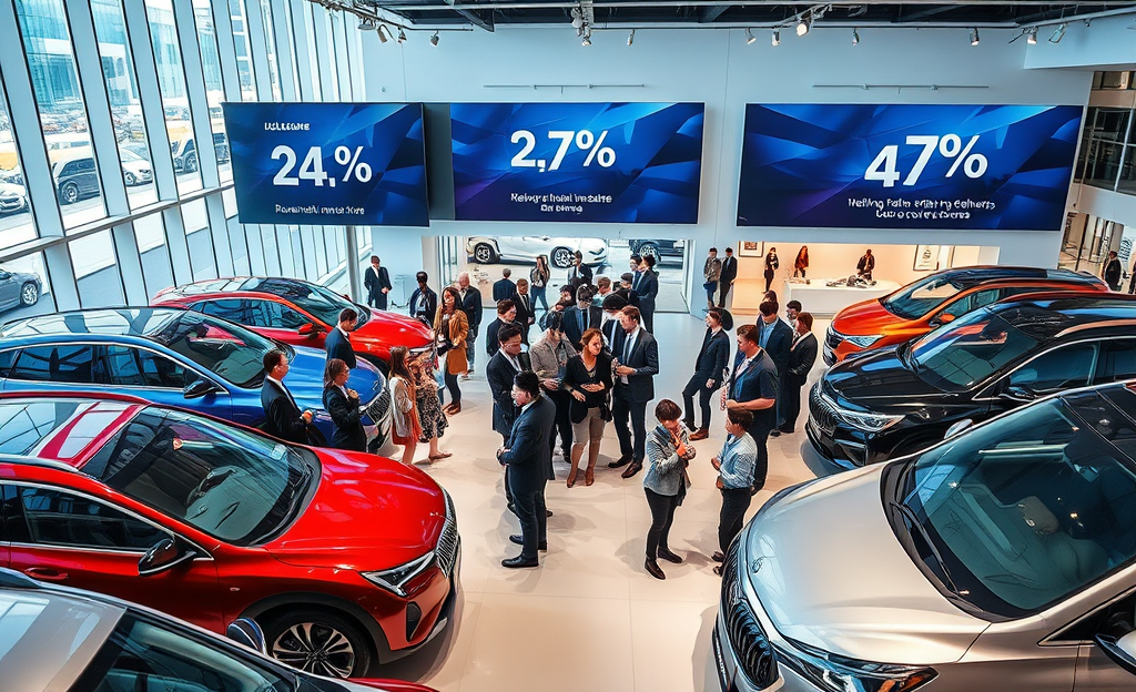 Geely Aumenta 27% na Receita e Vendas de Veículos