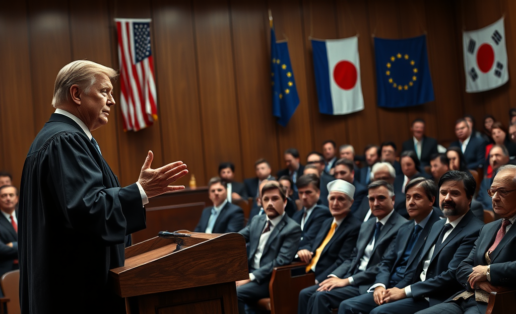 Trump Solicita Audiência Acelerada Sobre Tarifas