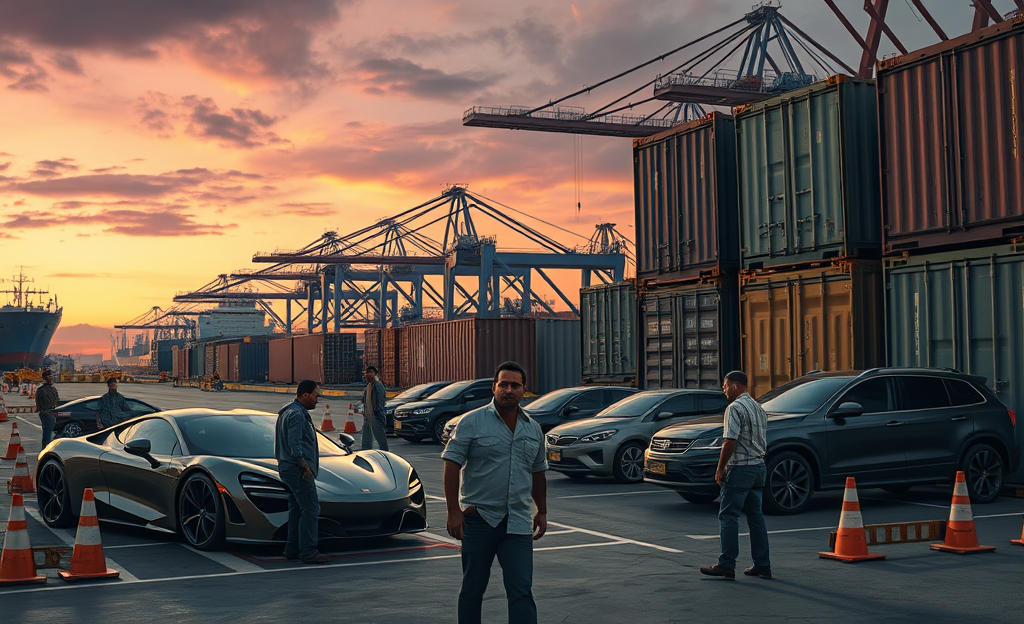 Oito Homens Acusados de Roubo de Veículos com Contêineres