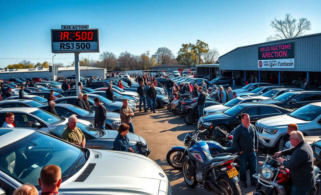 Leilão De Veículos Com Lances A Partir De R$ 500