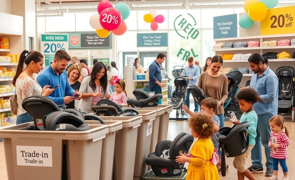 Troca de Cadeirinhas e Descontos para Clientes