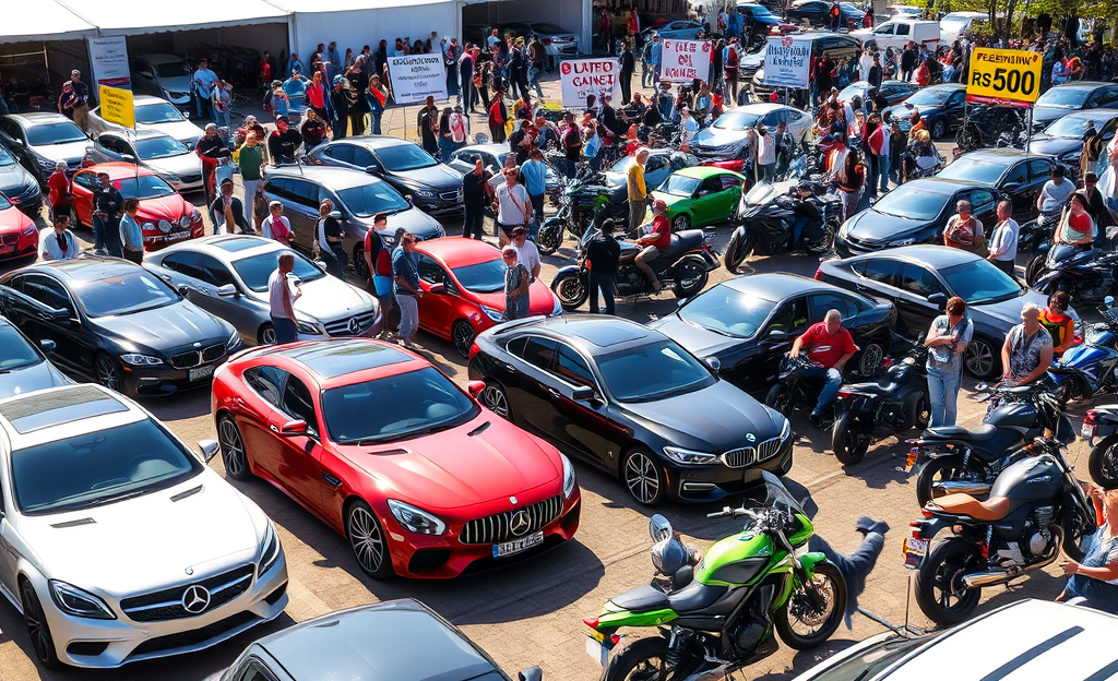 Leilão De Veículos Com Carros De Luxo A Partir De R$ 500