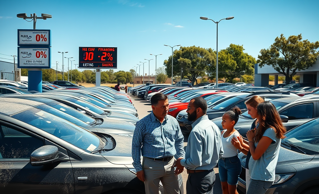 Mercado de Carros Enfrenta Crise com Lotes Cheios
