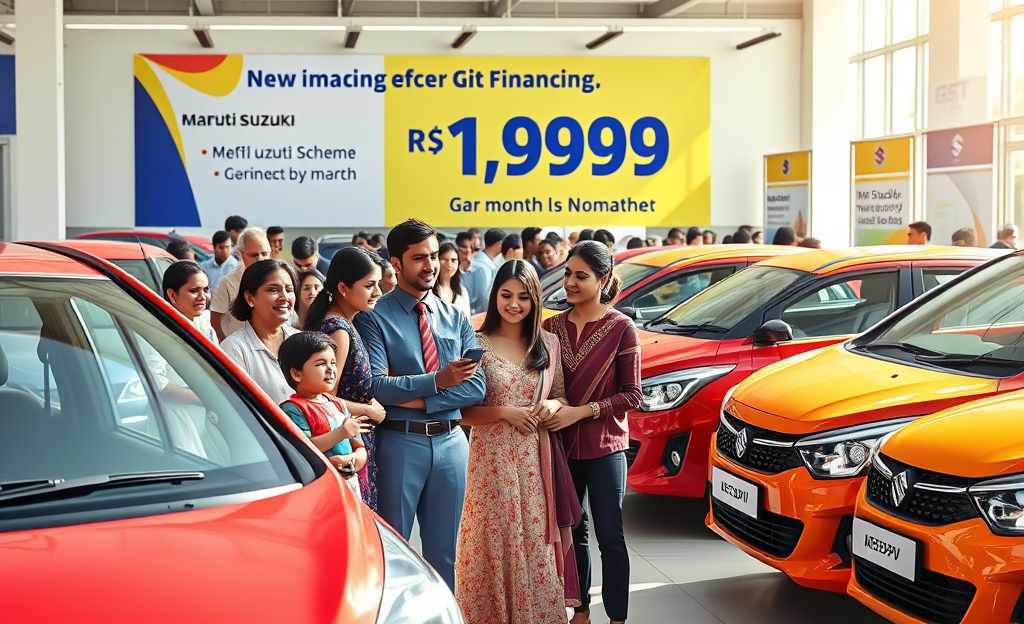 Financiamento Maruti Suzuki Atraí Clientes com R$ 1.999