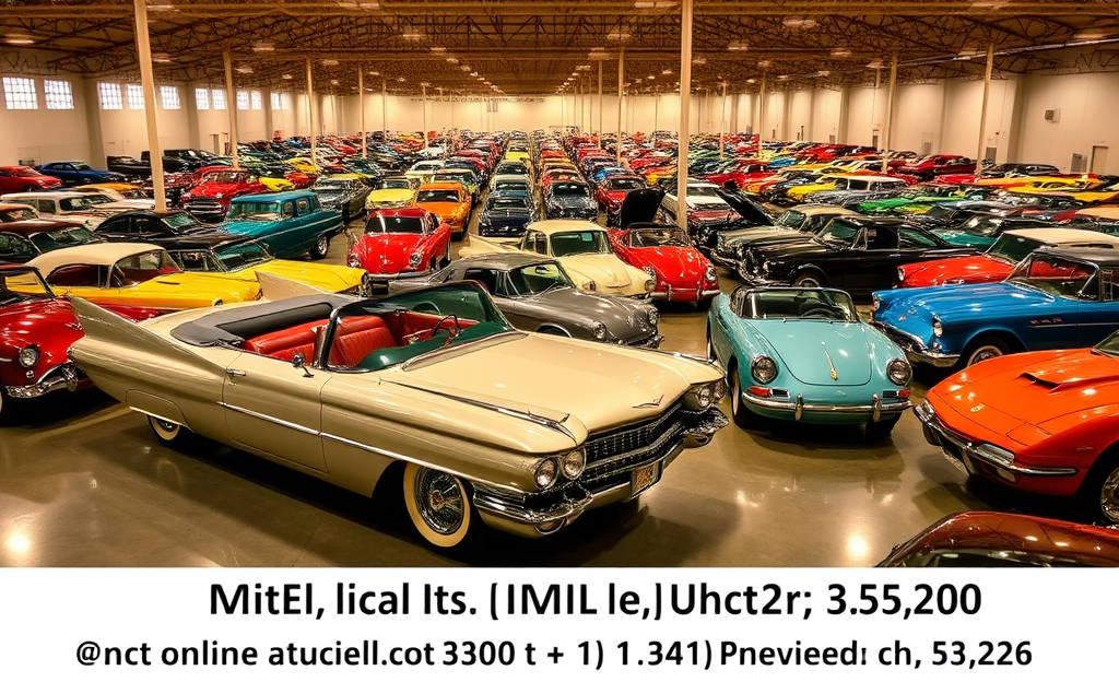 Leilão De Carros Clássicos Com 800 A 1300 Veículos