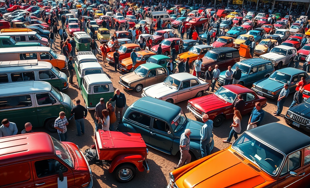 Leilão Da Coleção Generosa Com 1.300 Veículos