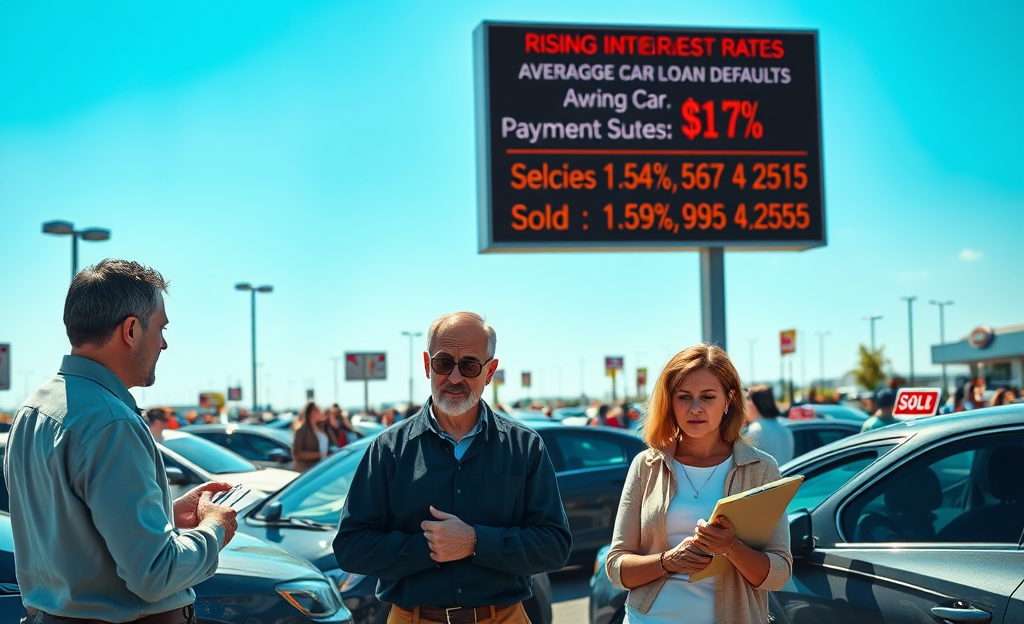 Atrasos Recordes em Empréstimos Automotivos