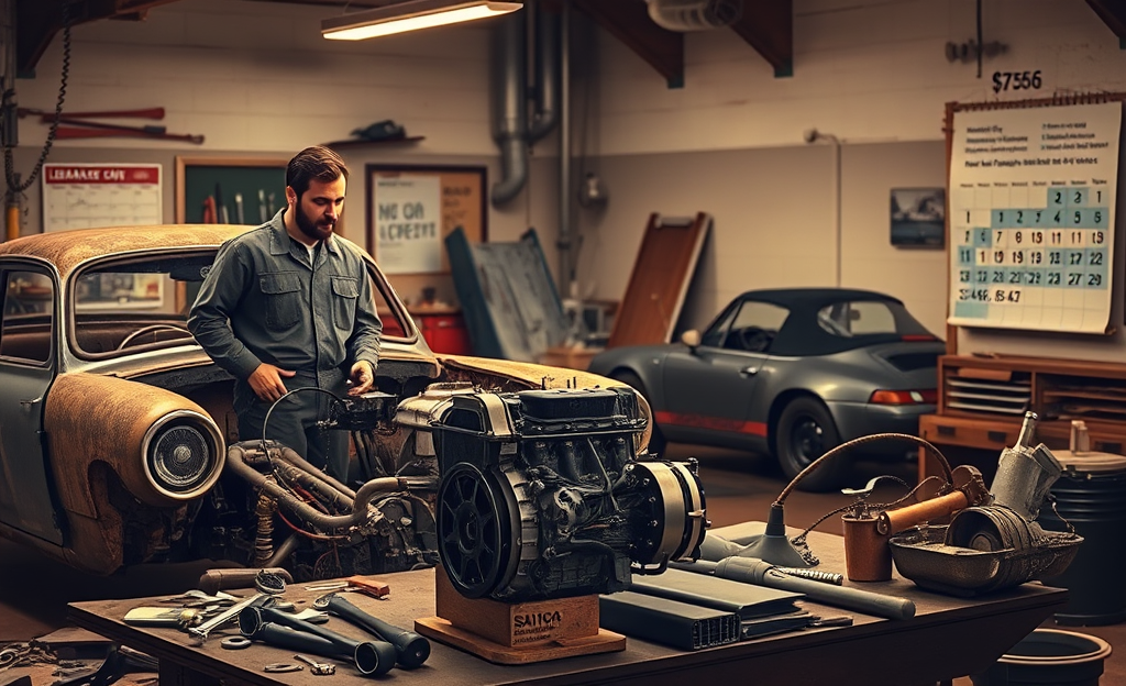 Decidir Entre Consertar ou Trocar Carro Antigo