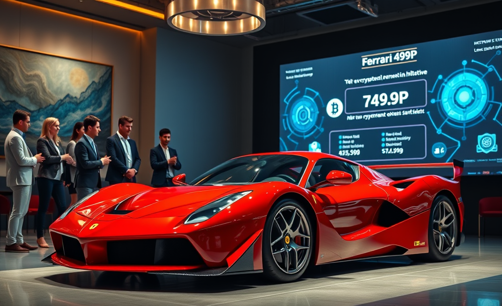 Token Ferrari 499P Abre Leilão Para Carro Icônico