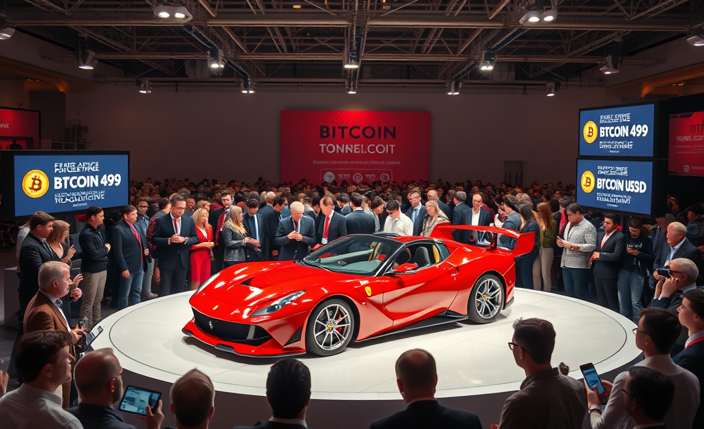 Token Ferrari 499P Revoluciona Leilão de Carros