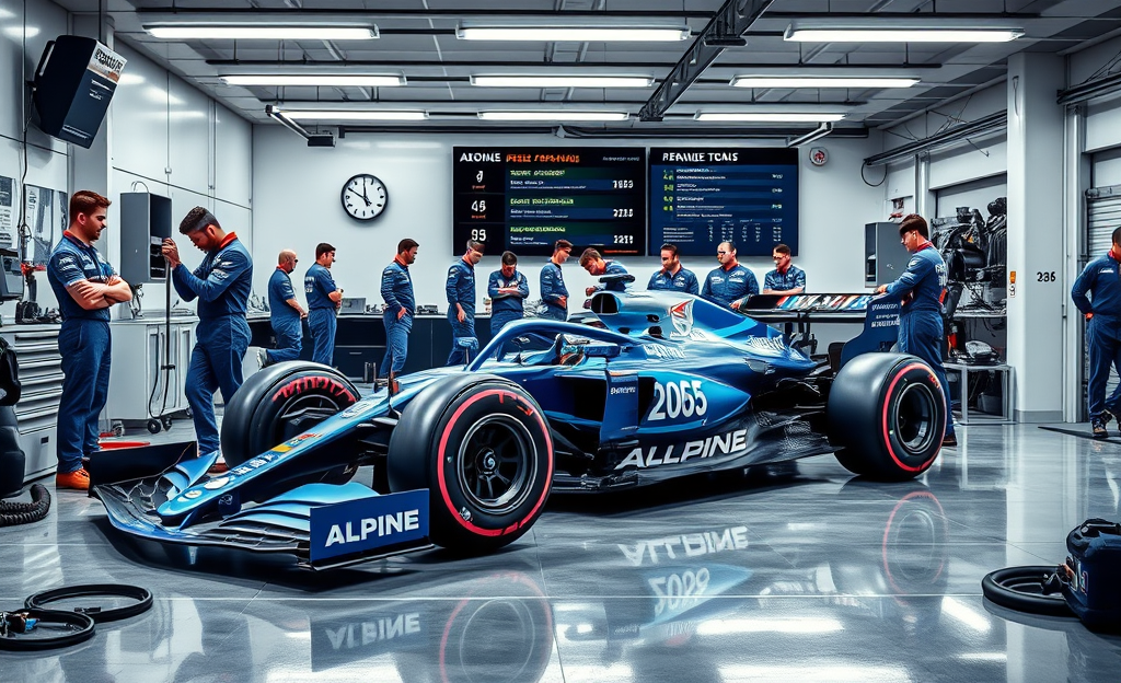 Equipe Alpine F1 e Otro Capital em 2023