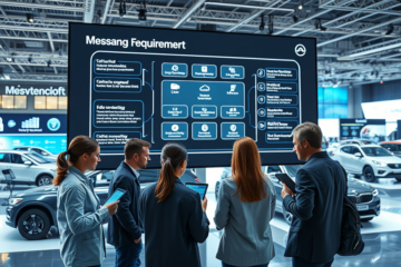 Artigo sobre requisitos essenciais para plataformas de mensagens que suportam serviços de veículos conectados.