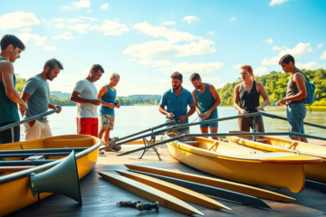 Um novo skiff e desafios financeiros dos clubes de remo.