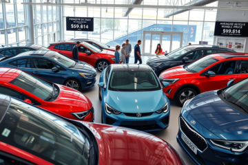 Análise sobre a queda nas vendas de automóveis e veículos elétricos no quarto trimestre de 2025, destacando tendências e mudanças no mercado automotivo.