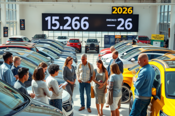 Expectativa de queda nas vendas de carros novos e questões de acessibilidade no mercado automotivo.