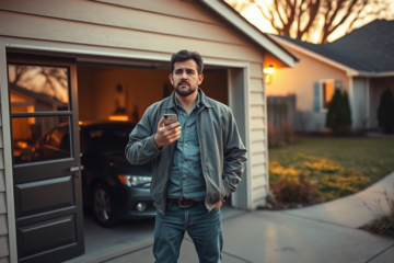 Cliente enfrenta dificuldades legais para trocar carro da garagem devido a restrições impostas por sua esposa durante processo de divórcio.