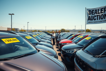 Carros novos enfrentando desafios de venda e estratégias de gerenciamento de estoque.