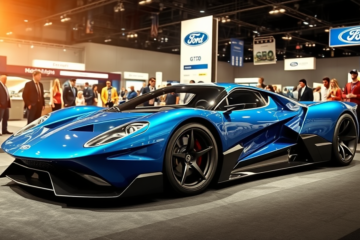 Ford GT90, supercarro perdido da Ford dos anos 90, com motor V12 e design futurista.