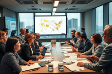 Imagem representativa do Consórcio CADRC, destacando a união de organizações para resposta a desastres.