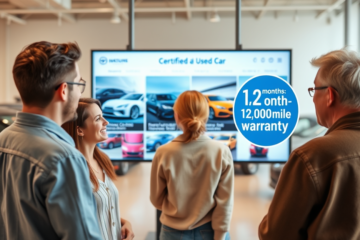 Imagem ilustrativa da CarBravo destacando a nova garantia em veículos usados
