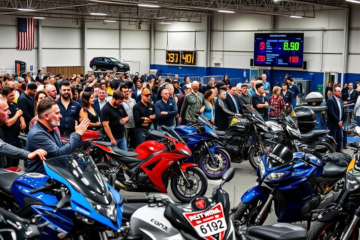 Leilões de motos, uma oportunidade de compra acessível e pouco conhecida.