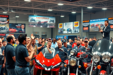 Imagem ilustrativa de leilões de motos e oportunidades financeiras.