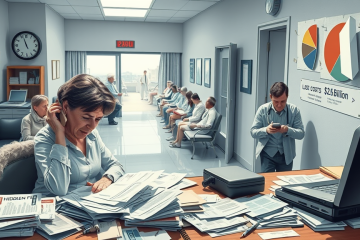 A visual representation of hidden fees and consumer frustration in the economy.