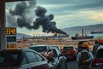 Oil prices surge due to conflicts and supply disruptions, impacting the global economy.