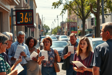 Americans are seeing larger tax refunds, but rising gas prices due to geopolitical tensions may affect their spending power.