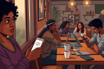 A group of friends gathered for a birthday celebration, showcasing the impact of financial pressures as some members choose to skip due to money issues.