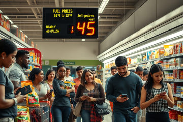 An overview of consumer spending trends amidst rising fuel prices and economic challenges.