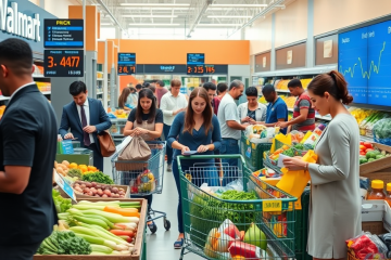 Walmart's earnings report highlights revenue growth amidst rising fuel prices and changing consumer spending habits.
