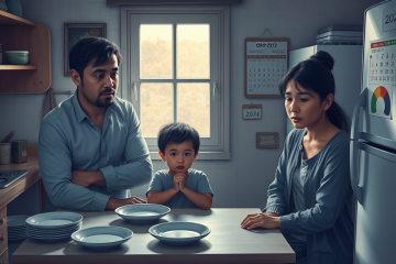 Increasing food insecurity rates among low and middle-income families due to economic pressures and inflation.